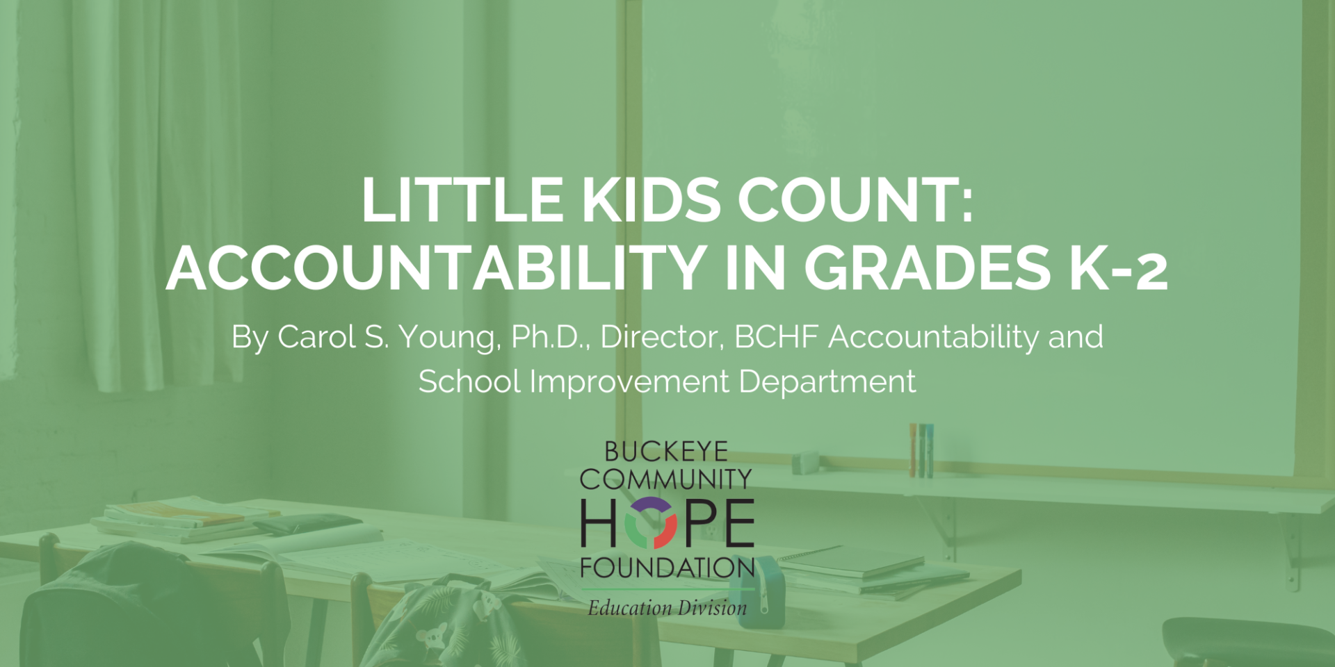 Little Kids Count: Accountability in Grades K-2