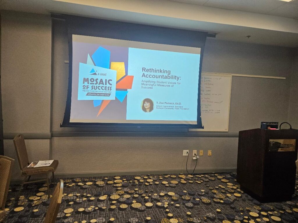 Dr Zoe Plotnick at A-Game